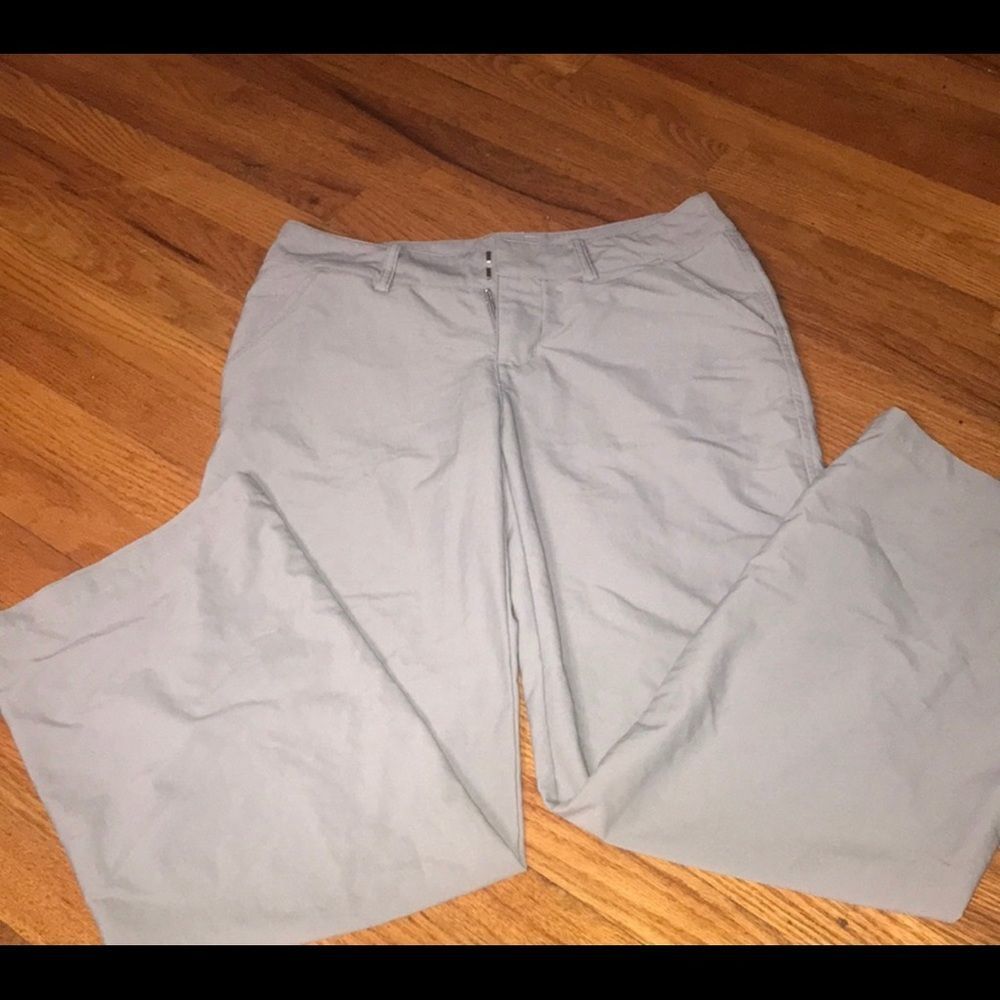 Patagonia Light Gray Casual Dress Pants (Size 8)